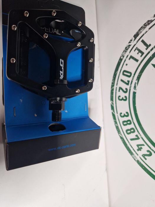 Pedale BMX bicicleta XLC flat pedal cu filet 1/2 12 mm