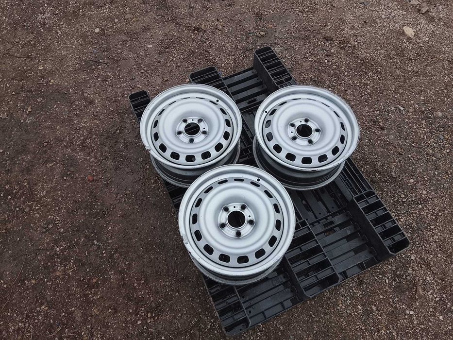 3бр.Оригинални джанти 15" 5x108 за Berlingo,Partner,Combo,Doblo,Proace