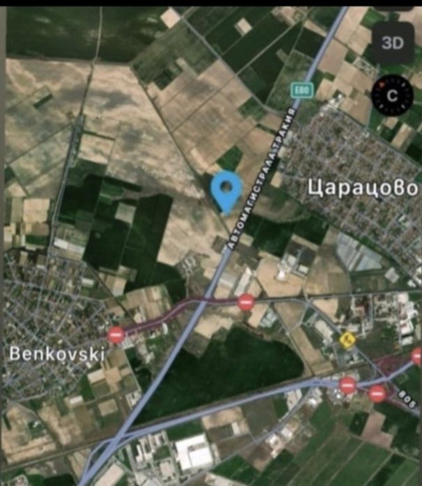 Промишлен парцел 20 декара сменен статут до магистрала Тракия