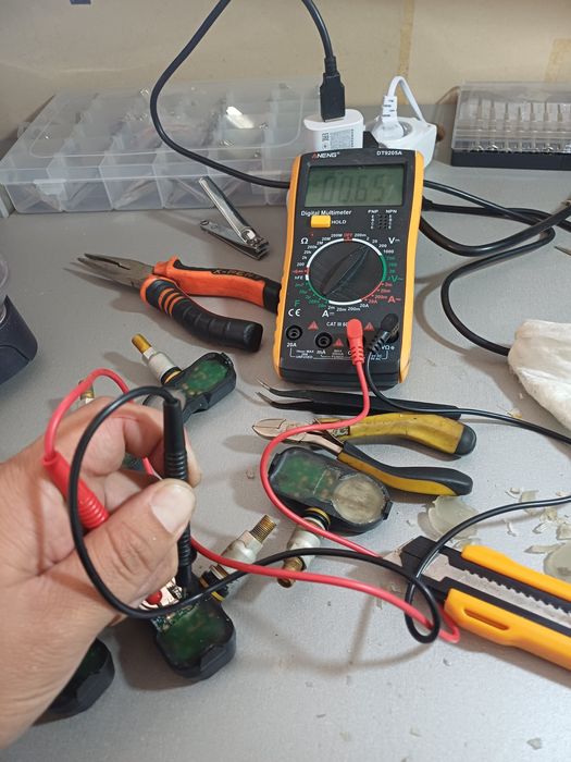 Ремонт датчик давления шин ,Tpms.