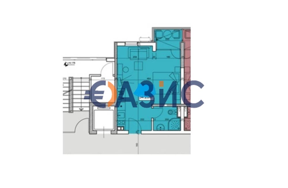 Продава се Едностаен апартамент в к.к. Слънчев бряг - 42 кв.м за 704 €/кв.м - Снимка #10