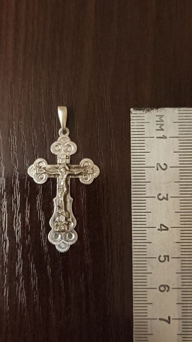 Серебряный крест (проба Ag925)