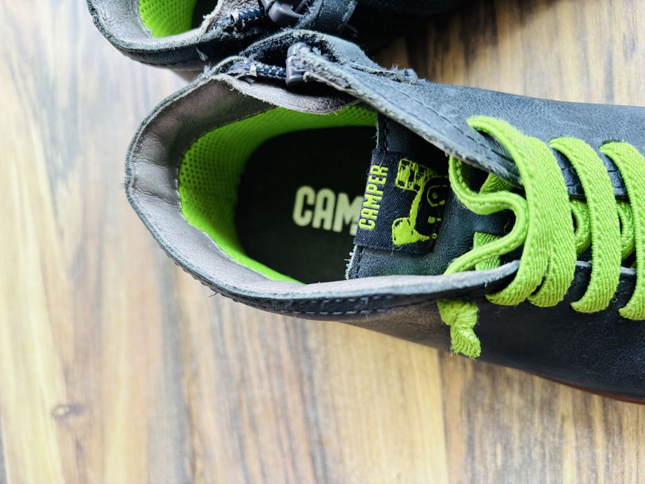 Camper nr 27 pentru copii din piele naturala