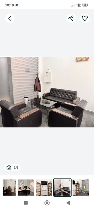 Срочно продается офис всё мебели и техники