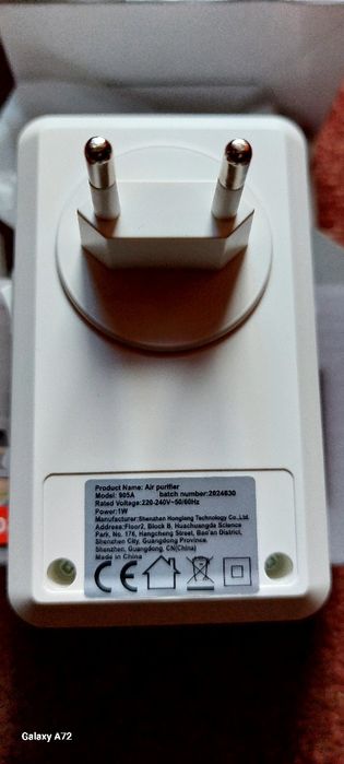 Purificator ionizator aer camera