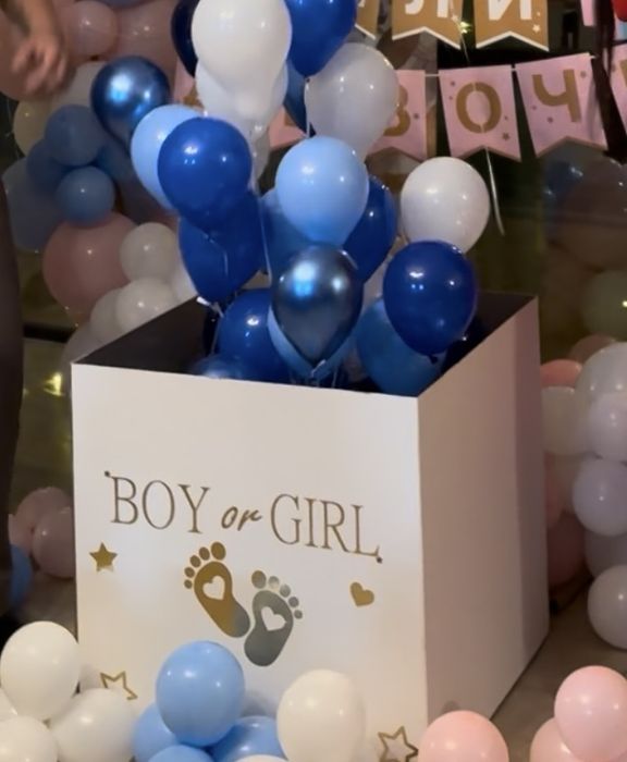 Коробка для гендер пати