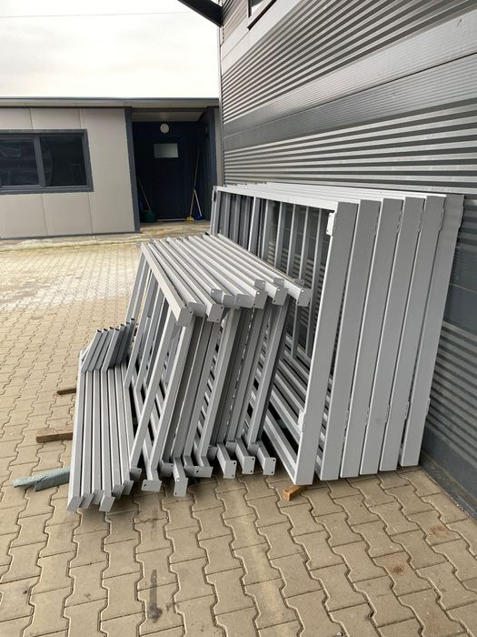 Structura metalică pentru statie autobuz