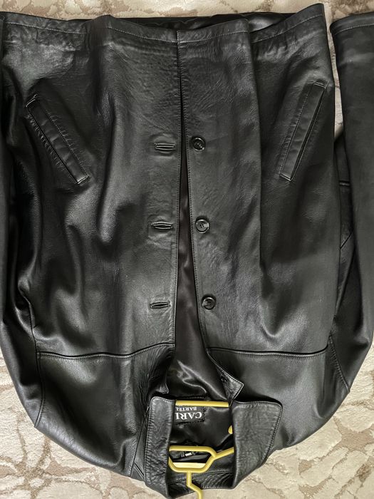 Jacheta din piele neagra