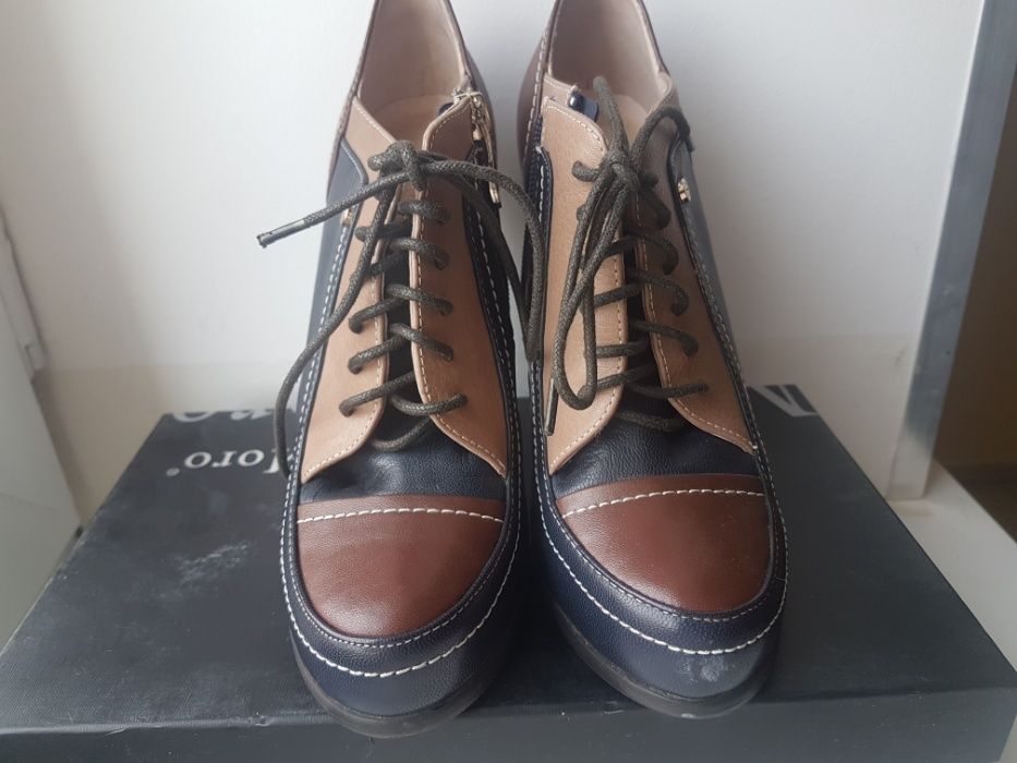 Ботильоны кожаные 37 размер