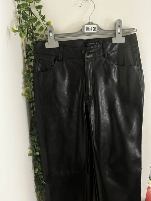 Дамски кожен панталон