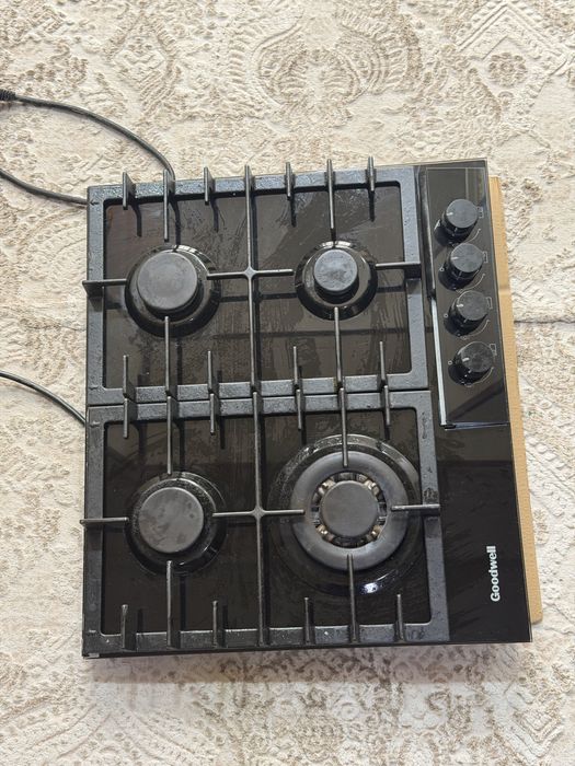 Газовая панель goodwell стеклянная