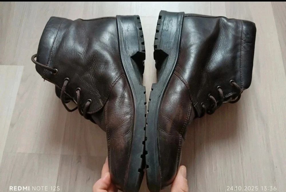 Ghete din piele Ganter,Nr 8(42 EU)