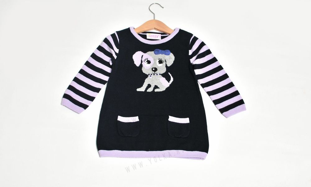 Rochie pentru bebeluși, din bumbac, 80 cm