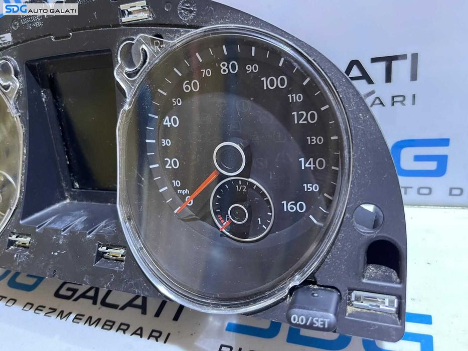 Ceas Ceasuri Cluster Instrumente Bord Volkswagen Passat B7 2.0 TDI 2010 - 2015 Cod 3AA920970E [2713]