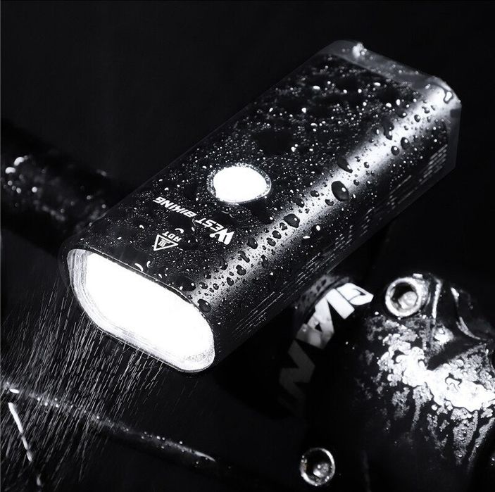 Новый фонарик WEST BIKING - аккумуляторный - li-ion 18650 -с гарантией