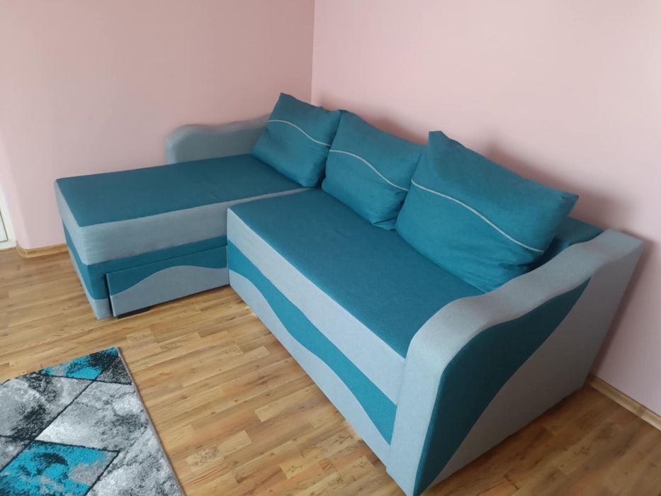 Coltar extensibil turcoaz