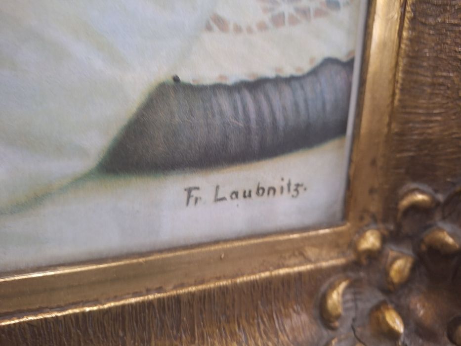 Картина  старинна рамка