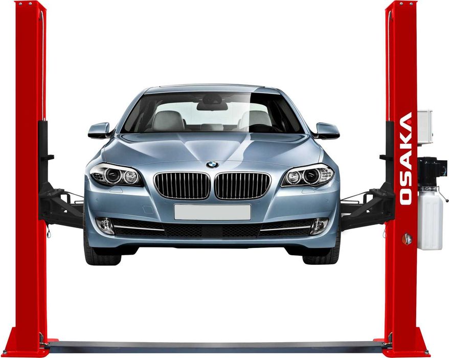 Двуколонен подемник с долна синхр. L-2-40D+, 4 т. мех. и ел. контри