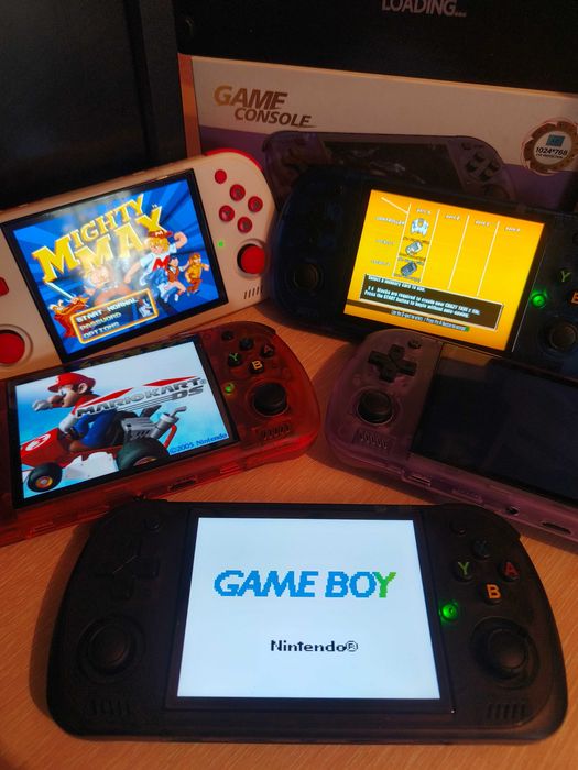 1Г ГАРАНЦИЯ R36H Pro Max ArkOS ретро конзола с 1 GB RAM Nintendo Sega PlayStation GameBoy Linux Mega Drive DS Super XBox Portable GTA Vice City 5 R36s