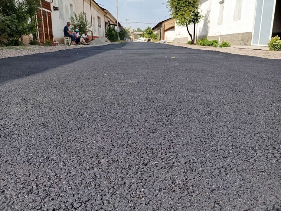 Asfalt xizmati yul qurulish