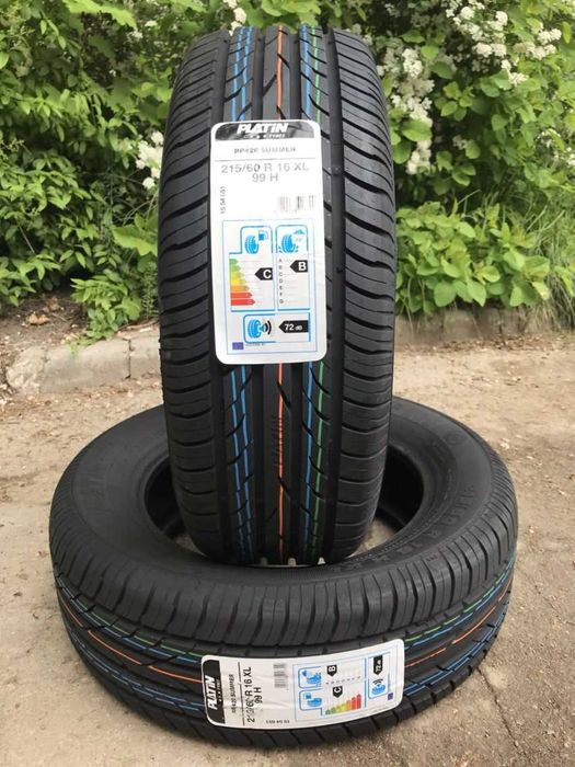 215/60/16 Летни гуми PLATIN 215/60 R16 XL DOT2024