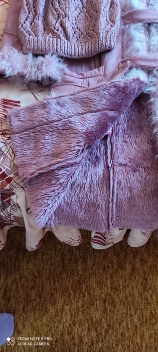 Палто+шапка,ръкавици,плетено поло