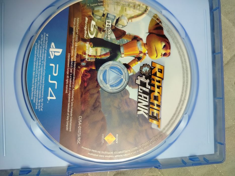 Игра на PS4 Ratchet clank