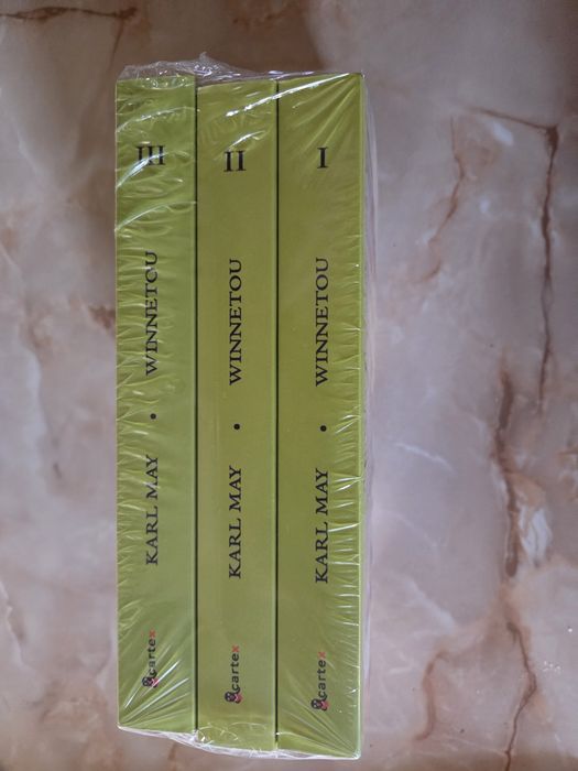Winneton de Karl May toate cele 3 volume
