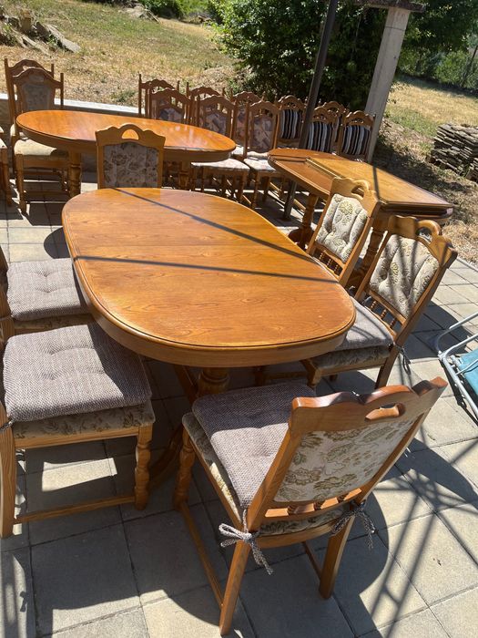 Трапезна маса със шест стола