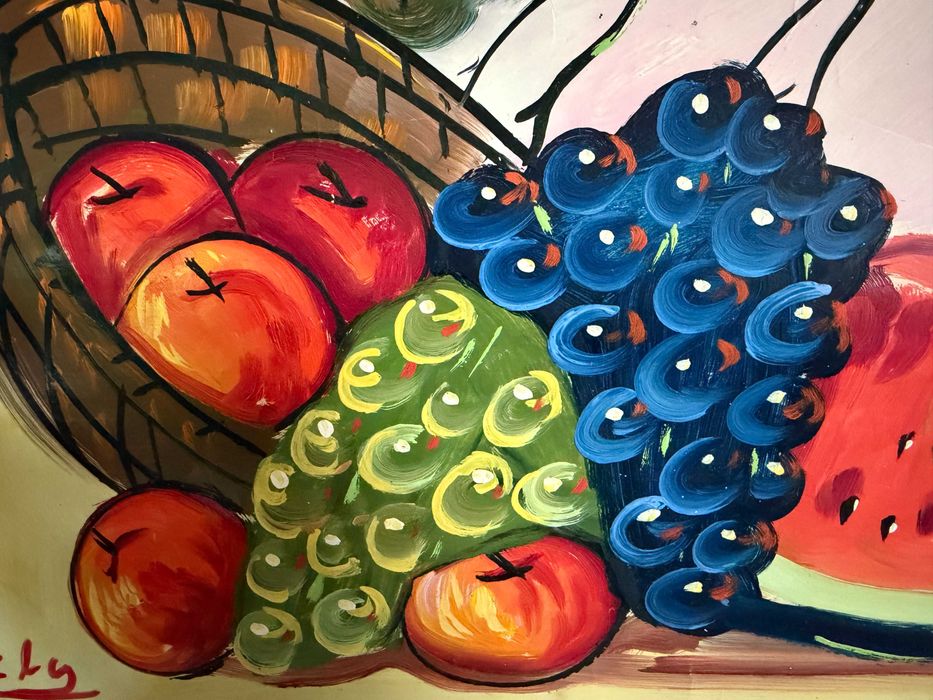 tablou  pictura in ulei tablou vechi pictura dim 42x57cm pictura veche