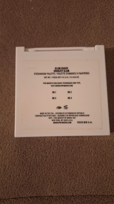 Палитра сенки за очи By Mario