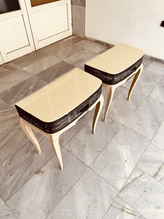 Италиански нощни шкафчета Art Deco (40–50 г.) – комплект 2 бр.