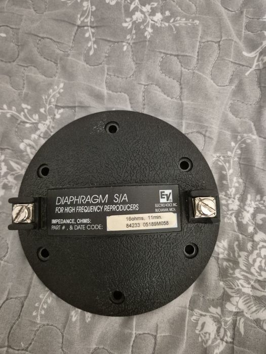 Kit inalta Electrovoice  16 ohmi Dynacord originala