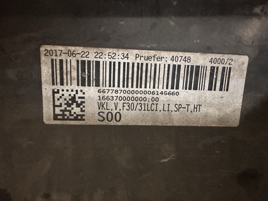 Bara fata Bmw  seria 3 F30
