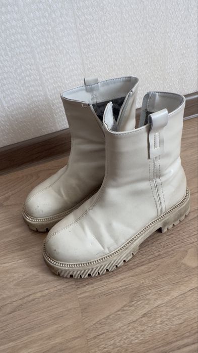 Зимние сапожки, нат мех.