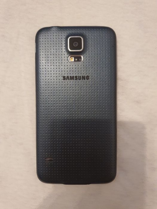 Samsung Galaxy S5 black 16gb + husa flip piele