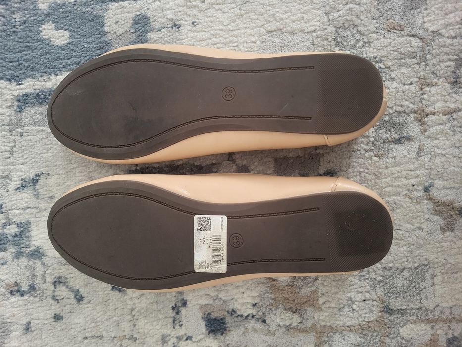 Балетка. легкая женская обувь на плоской подошве