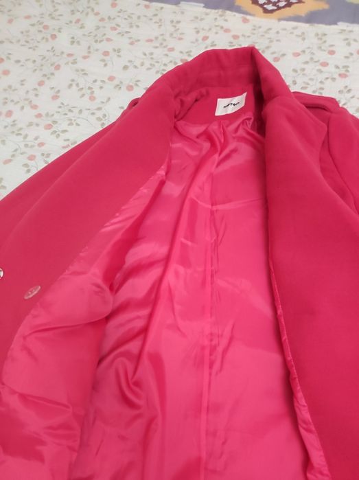 Лёгкий польто розовый 5000тг