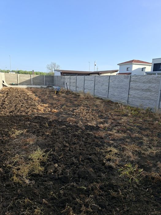 Sap grădini cu motocultor tai iarba