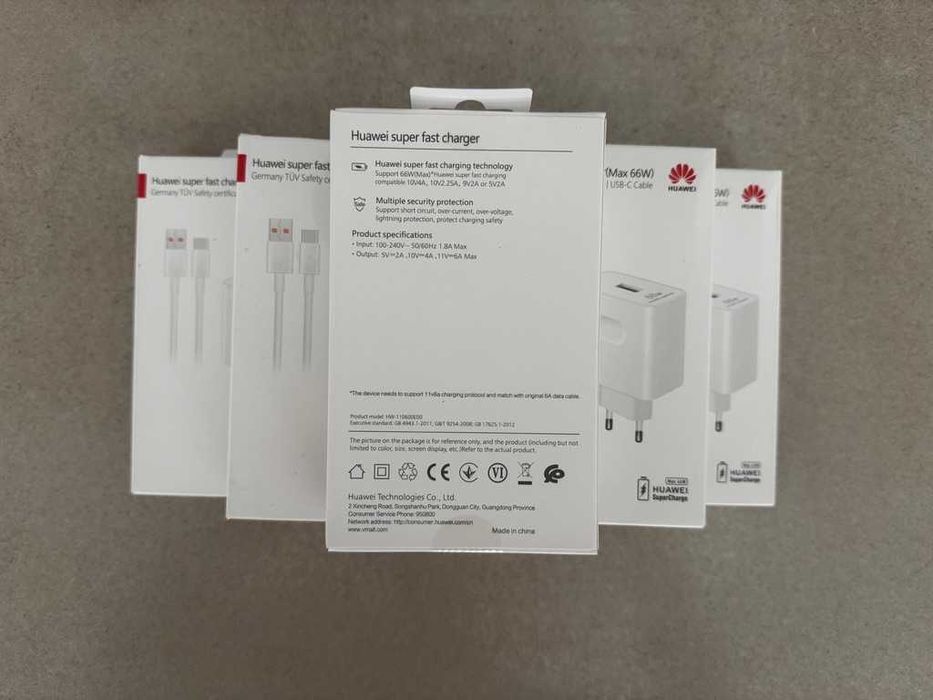 Incarcator 66W Honor/Huawei Supercharge 66 W RAPID NOU SIGILAT + CABLU