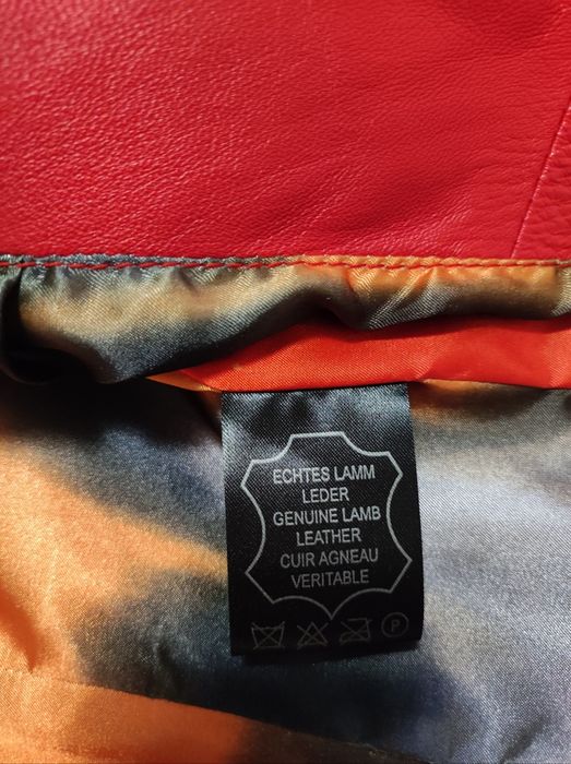 Куртка кожаная легкая