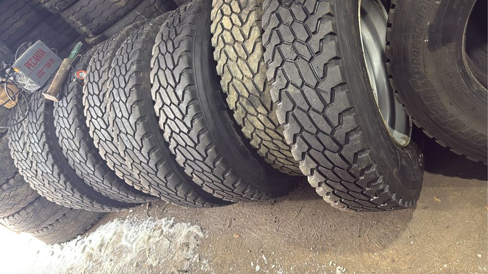 Резина б/у грузовая