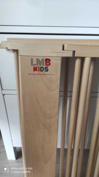 Tarc de joacă octogonal (7+1) din lemn masiv LMB Kids
