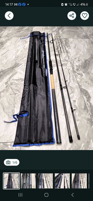 Set 2 Lansete Feeder Dexter 3,9m 3+3 varfuri .
Trimit prin fan C