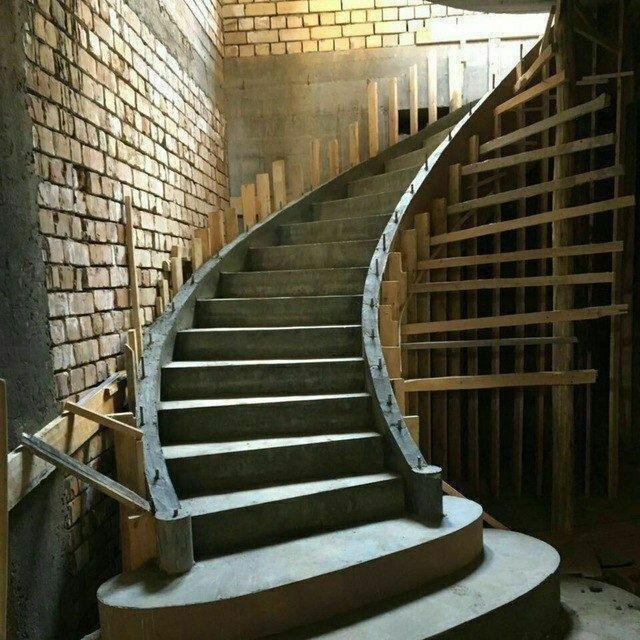 Бетонная лестница