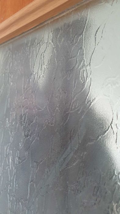 Usa de lemn cu geam 87x206cm si toc