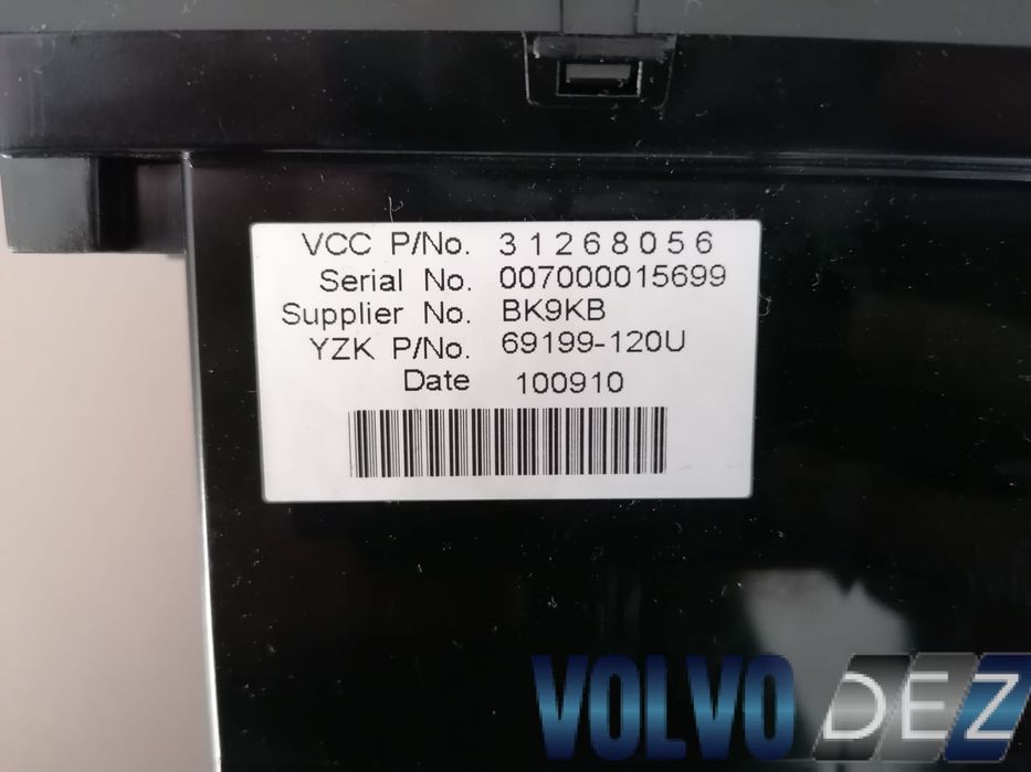 Display VOLVO C70 V70 31268056