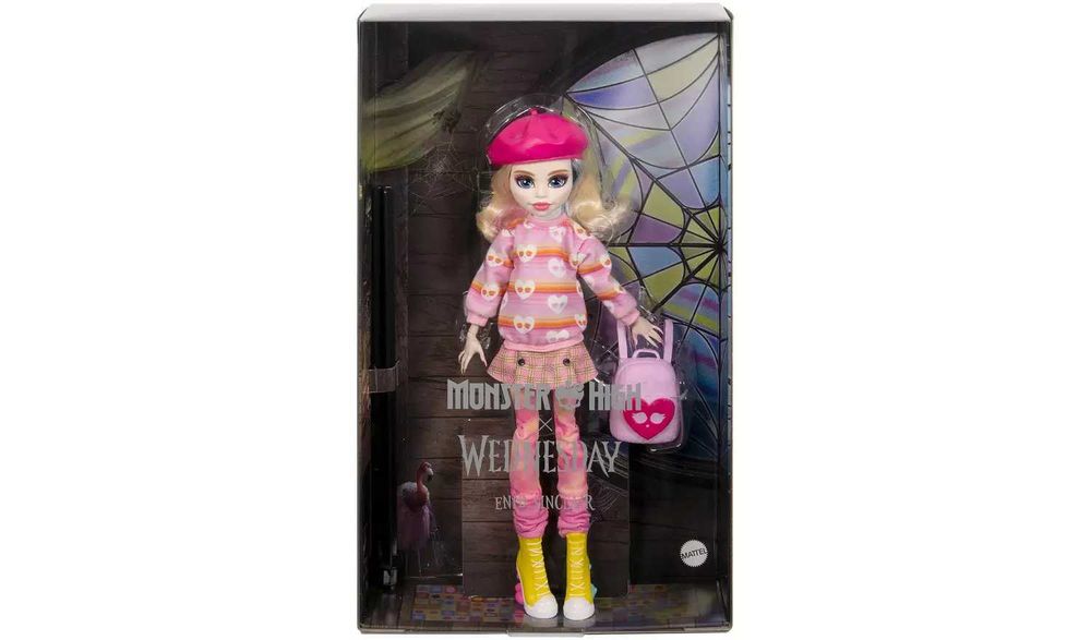 Monster High x Wednesday Колекционерска кукла Enid Sinclair
