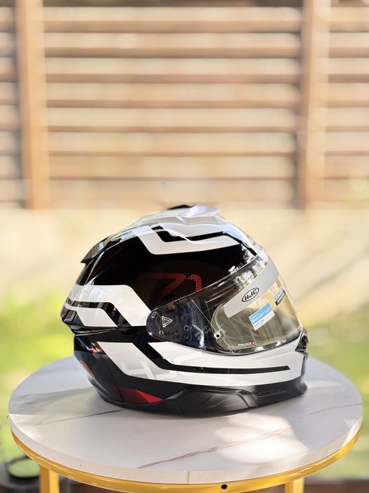 Cască moto HJC i71 Enta Full Face Helmet - Red / White / Black