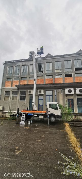 Nacela PRB Nissan cabstar 20.5 m CTE  ZED ridica 300 kg